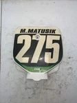 2005 Kawasaki KX85 Front Number Plate Plastic 58029-1082-266. Fixed Price $25.00.