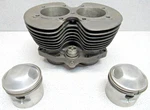 Vintage Triumph TR6 Bonneville 650 Cylinder Piston Set 9 Bolt TR120. Fixed Price $242.96.