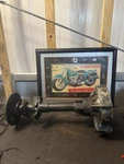 Harley Oem 45 Flathead Servicar 128-40 Trike Left Rear End Axle Housing 46H. Fixed Price $285.00.