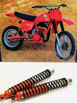 Honda Rear Shock Rebuild Service Restoration 78 79 CR125R CR250R Elsinore. Fixed Price $430.00.