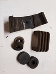 1985 Suzuki SP250 Fuel Tank Cushions. Fixed Price $12.00.
