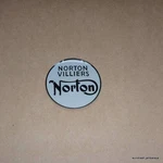 Norton Badge Emblem Gas Fuel Tank Tailpiece Fastback Commando 750 060499 060864. Fixed Price $40.00.