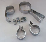 Harley 45" Flathead Exhaust Clamp Set Chrome New 65511-32C (331). Fixed Price $34.99.