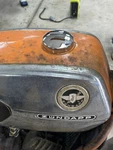 New Nos Aftermarket Vintage Zundapp K50 1971 Motorcycle Chrome Gas Cap. Fixed Price $9.99.