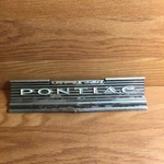 Oem Pontiac 1964 Gto Lemans Rear Ornament Chrome Trim Emblem. Fixed Price $130.00.
