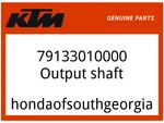 Ktm Oem Part 79133010000 Output Shaft. Fixed Price $245.08.