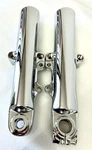 Harley Davidson Fork Sliders Chrome Road King Touring 2014-2022 Oem Glide. Fixed Price $445.00.