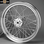40 Spoke Front Wheel Rim 16 3.00" & Hub Fit For Harley Softail Dyna 1984-1999. Fixed Price $379.99.