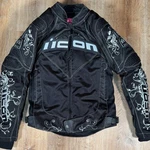 Icon Contra Speed Queen Motorcycle Jacket Women Size Xs Zip Out Layer. Fixed Price $79.97.