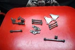 Suzuki DR250 Complete Engine Mount & Bolt Set. Fixed Price $17.99.