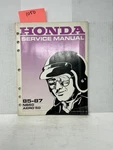 Honda 1985-1987 NB50/AERO Service Manual. Fixed Price $24.99.