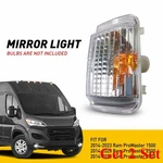 Passenger Side Mirror Turn Signal Light For 14-21 Ram Promaster 1500 2500 Set. Fixed Price $34.94.