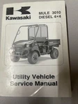 2008 Kawasaki Mule 3010 4X4 Diesel Service Manual Oem 99924-1395-01. Fixed Price $59.99.