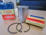 Nos Kawasaki 74-75 S1 1976 KH250 Oem Piston & Ring Set Std 13001-056 /13008-033. Fixed Price $98.99.