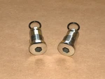 Ducati Bevel Single 31.5MM Fork Nut Set Stainless New 250 350 450. Fixed Price $69.00.