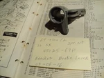 1969 Harley Aermacchi Sprint 350CC Bracket Brake Lever (1) 45025-69P. Fixed Price $41.55.