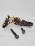 Honda XR100R XR80R CRF80F CRF100F Right Foot Peg Mount Bracket Oem. Fixed Price $17.50.
