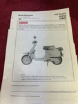 Honda NQ50 Spree 87 Set Up Instructions Manual Official Oem Vintage Wire Diagram. Fixed Price $21.97.