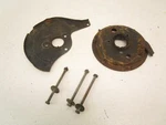 Honda Atc 110 Rear Brake Drum Carrier Covers 40531-943-020 1983. Fixed Price $85.00.