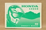 Vintage 1996 Honda XR80 Dirt Bike Owners Manual 00X31-GN1-6900. Fixed Price $7.99.
