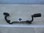 1973 Honda CB350 Twin H14500) Front Foot Peg Mount Bracket Assembly. Fixed Price $45.99.