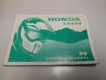 Honda Factory Owner's Manual 1996 XR80R 00X31-GN1-6900. Fixed Price $17.18.