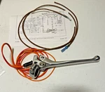 Harley Panhead Shovelhead Front Brake Lever & Switch Kit 1948-1972 For 1" Bars. Fixed Price $69.95.