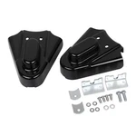 Rear Swingarm Axle Covers Metal For Harley Softail Heritage Springer Flsts Flstc. Fixed Price $78.98.