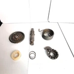 1984 Kawasaki KDX80 Kick Start Gear Shaft Assembly 13066-1055. Fixed Price $48.10.