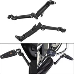 Black Frame Mounted Adjustable Highway Peg Mounts For Harley Touring 2009-2021. Fixed Price $169.99.