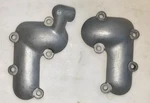 Harley Aermacchi 61-66 Sprint & Oem Intake/exhaust Rocker Arm Covers. Fixed Price $39.99.