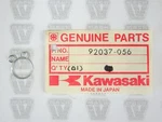 Kawasaki Nos New 92037-056 Carburetor Connecting Hose Clamp Kz Kdx Klt Kxt. Fixed Price $12.99.