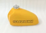 Suzuki RM250 C2 1978 1/2 Aluminium Yellow Paint Fuel Petrol Gas Tank + Cap. Fixed Price $403.99.
