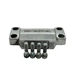 1984 1985 Honda Shadow VT700C Handle Bar Clamp Holder Silver Stock Bolts. Fixed Price $32.91.