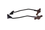 1938 Harley Knucklehead Flathead Panhead Sidecar Windshield Brackets. Fixed Price $519.99.
