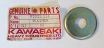Nos Kawasaki F11 F6 F7 F9 G3SS G3TR G4TR G5 KE100 Cup Washer 12.5X35X4 92022-235. Fixed Price $6.49.