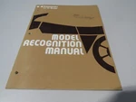 Kawasaki Factory Model Recognition Manual 79 81 99930-1002-01. Fixed Price $79.98.
