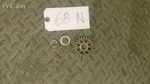 Yamaha Kick Start Idle Gear W/ Hardware 498-15651-02-00. Fixed Price $20.00.