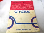 Yamaha GT1 Gtmx Oem Service Manual LIT-1613-67-73. Fixed Price $24.00.