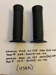 Yamaha Riva Xc 125 Oem Grips # 35R-26241-00-00 & 35R-26242-00-00 Scooter. Fixed Price $15.00.