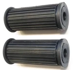 Laverda 750SF Pair Foot Peg Rubbers 14MM Round X 105MM Long 39MM Od P317. Fixed Price $34.00.