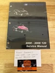 Polaris Snowmobile 2000-2008 120 Service Manual 9921077 New. Fixed Price $29.99.
