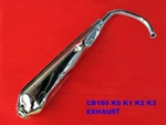 Fit Honda CB100 K0 K1 K2 K3 Exhaust Muffler Pipe Pcs. New "vintage" Mi. Fixed Price $94.28.