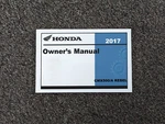 2017 Honda CMX500A Rebel Motorcycle Owner Operator Manual. Fixed Price $133.44.