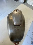 1982 Honda CM200T Twinstar Oem Fuel Tank - Paint Stripped Ready For New Life. Fixed Price $55.00.