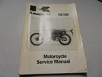 Kawasaki Factory Service Manual 1979-1996 KE100 99924-1011-06. Fixed Price $24.99.