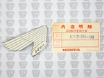 Honda Nos New 87121-315-000 Fuel Tank Emblem Cb Cl. Fixed Price $109.99.