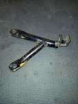 Honda CL160 Scrambler Left Side Rear Foot Peg Mount Bracket 50721-223-000B. Fixed Price $22.00.