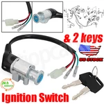For Honda Spree (NQ50) Ignition Switch W/ 2 Keys (1984-1987) #35100-GK8-017 Us. Fixed Price $25.99.
