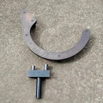 Harley Davidson Rear Brake Caliper Bracket Bending Block Shop Tool 97168-77. Fixed Price $85.00.